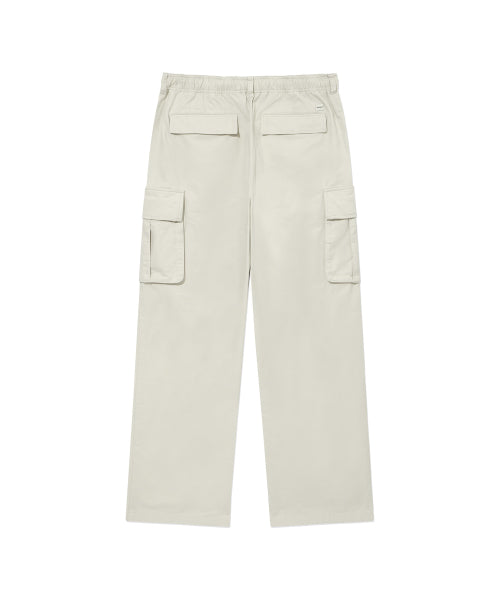 COTTON CARGO 1-TUCK PANTS