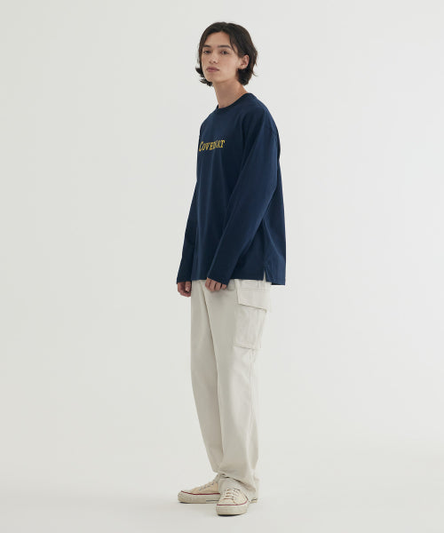 COTTON CARGO 1-TUCK PANTS