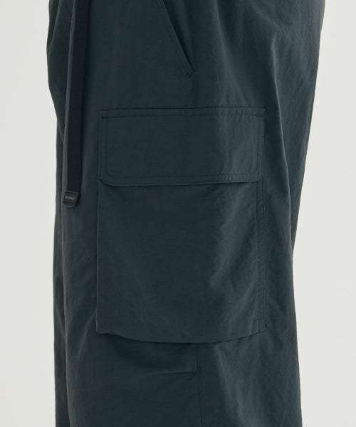 <easy pants> SYNTHETIC CARGO PANTS</easy>