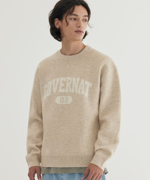 CENTER ARCH LOGO KNIT