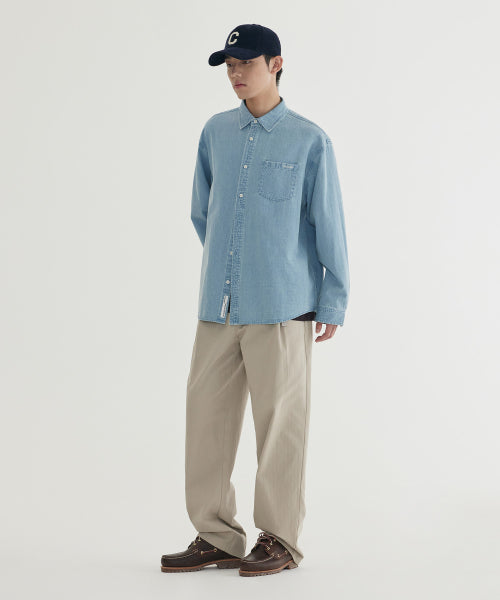 BASIC DENIM SHIRT
