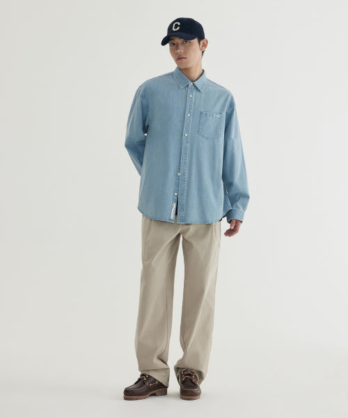 BASIC DENIM SHIRT