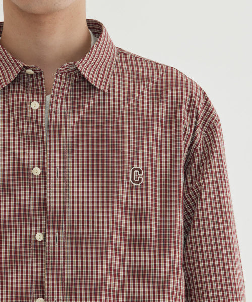 MICRO CHECK SHIRT