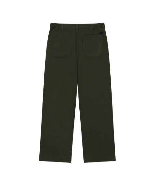BACK SATIN FATIGUE PANTS