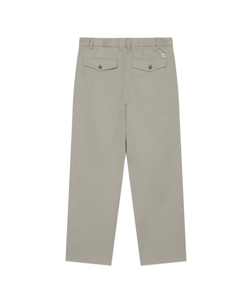 <easy pants> HERRINGBONE 1-TUCK PANTS</easy>