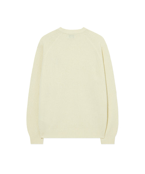 MIDDLE C LOGO KNIT PULLOVER