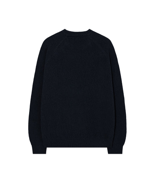 MIDDLE C LOGO KNIT PULLOVER