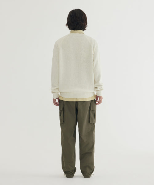 MIDDLE C LOGO KNIT PULLOVER