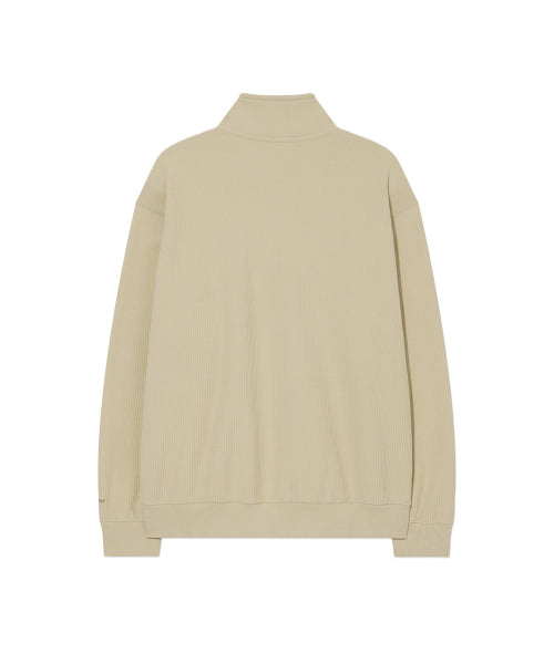 SMALL C LOGO CORDUROY HALF-ZIP