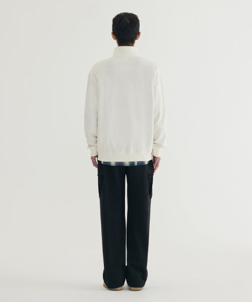 ARCH LOGO HALF-ZIP SWEATSHIRT