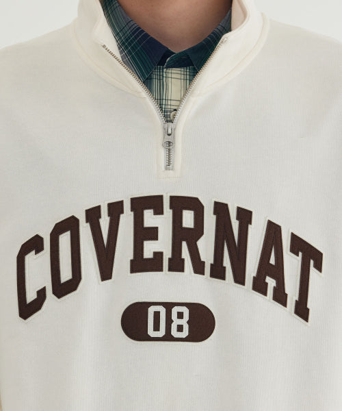 ARCH LOGO HALF-ZIP SWEATSHIRT