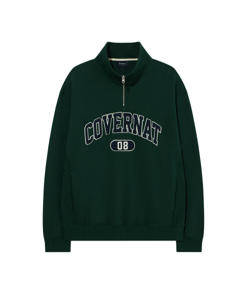 ARCH LOGO HALF-ZIP SWEATSHIRT