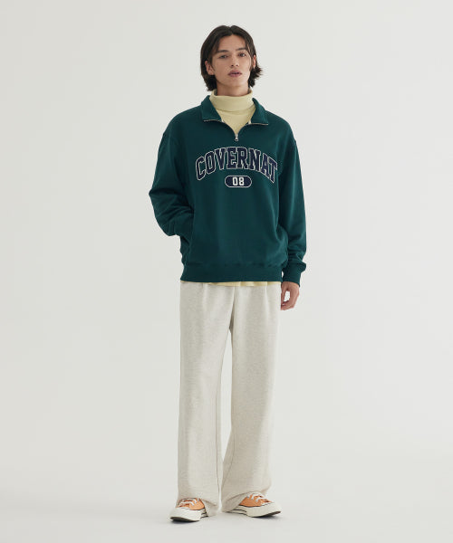 ARCH LOGO HALF-ZIP SWEATSHIRT