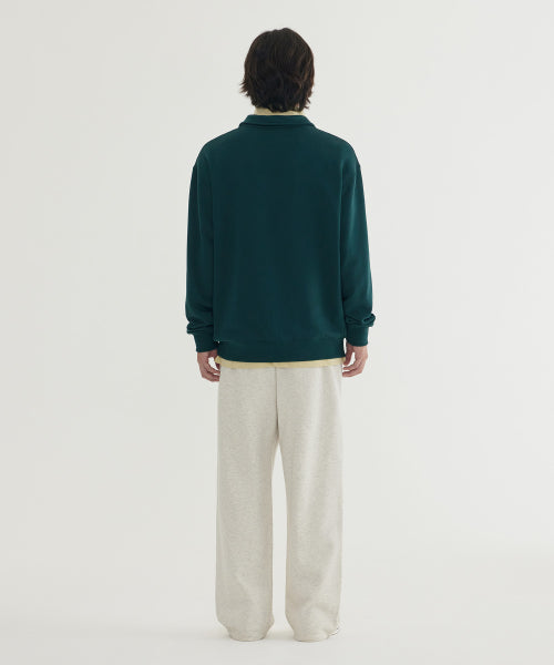 ARCH LOGO HALF-ZIP SWEATSHIRT