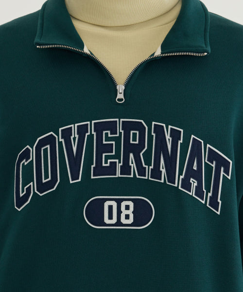 ARCH LOGO HALF-ZIP SWEATSHIRT