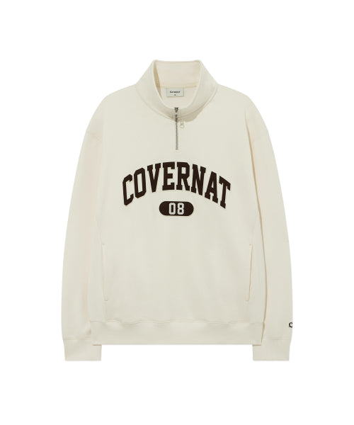 ARCH LOGO HALF-ZIP SWEATSHIRT