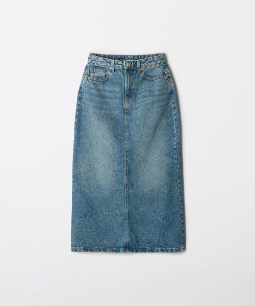 denim maxi skirt_SPWJF49G01