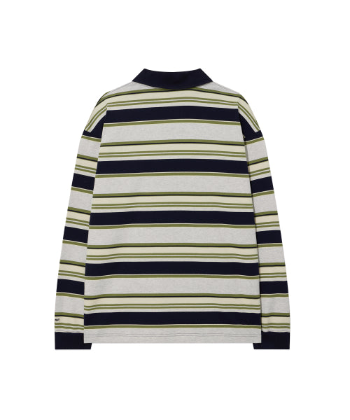 Collared Rugby Long Sleeve