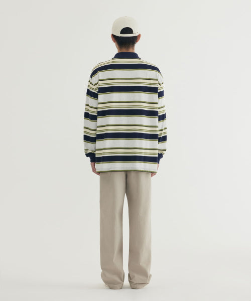 Collared Rugby Long Sleeve