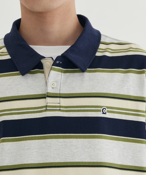 Collared Rugby Long Sleeve