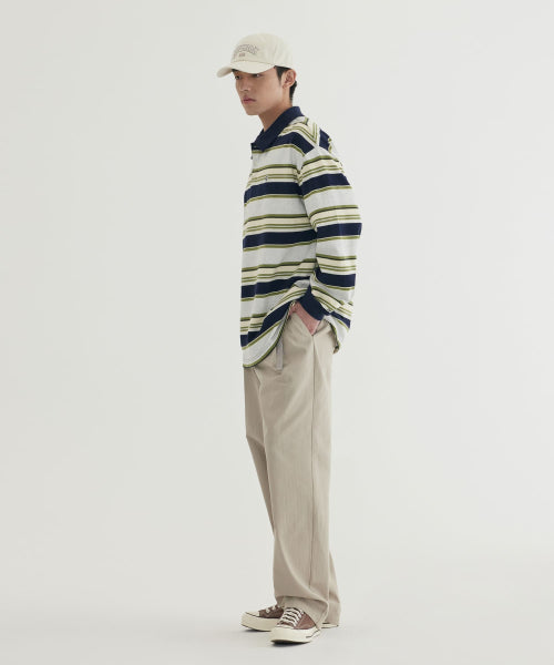 Collared Rugby Long Sleeve