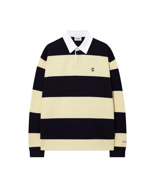 Small C Logo Rugby Sweatshirt