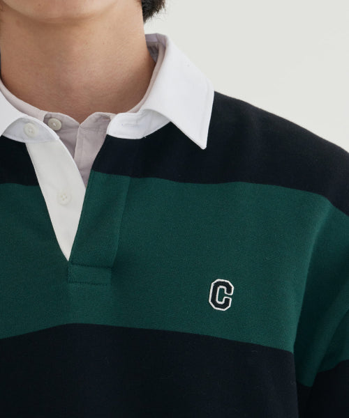 Small C Logo Rugby Sweatshirt