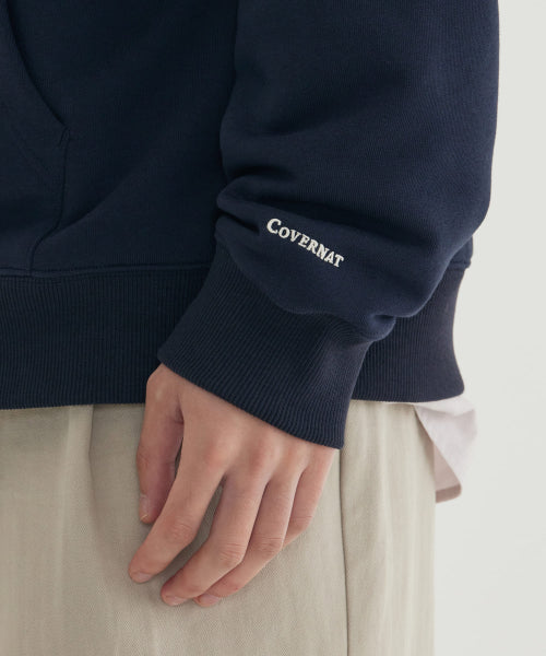 C Logo Half-Zip Sweatshirt