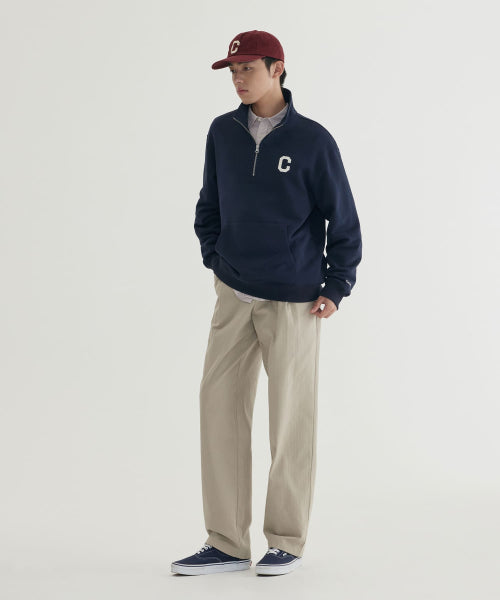 C Logo Half-Zip Sweatshirt