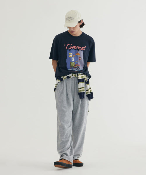 Wide C Logo Sweatpants