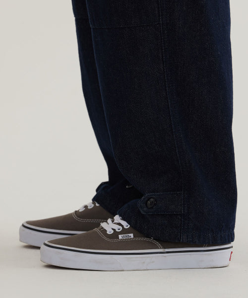 DENIM CARGO PANTS