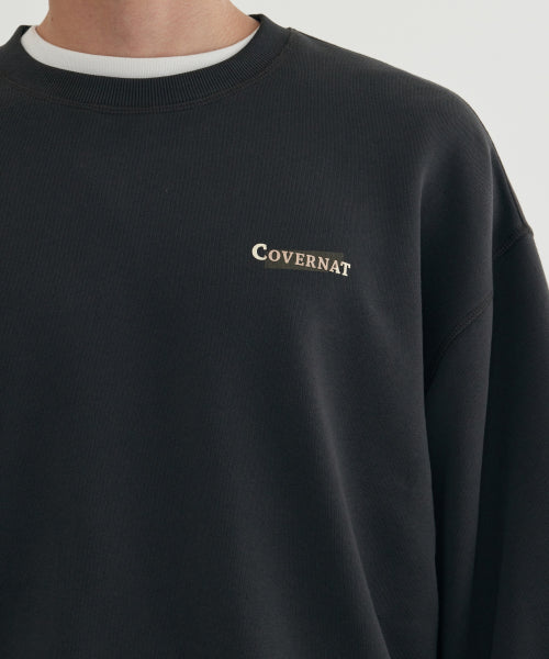 TAPE LOGO SWEATSHIRT