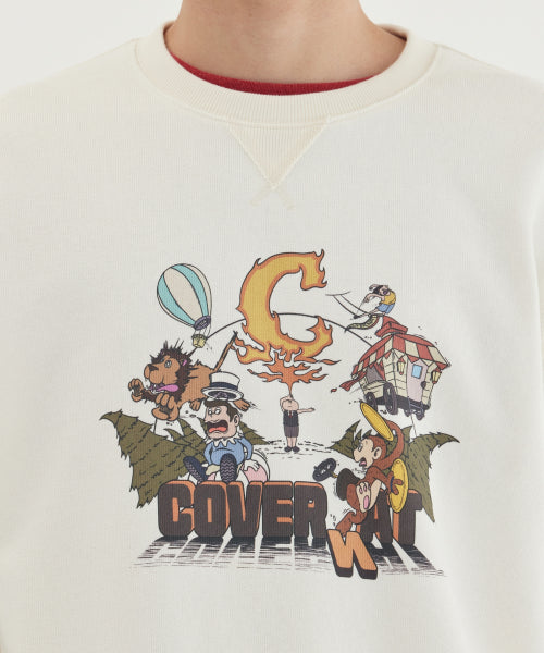 CIRCUS GRAPHIC SWEATSHIRT