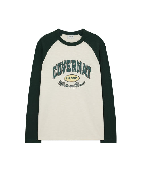 RAGLAN ARCH LOGO LONG SLEEVE