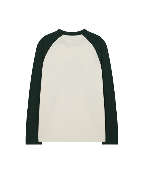 RAGLAN ARCH LOGO LONG SLEEVE