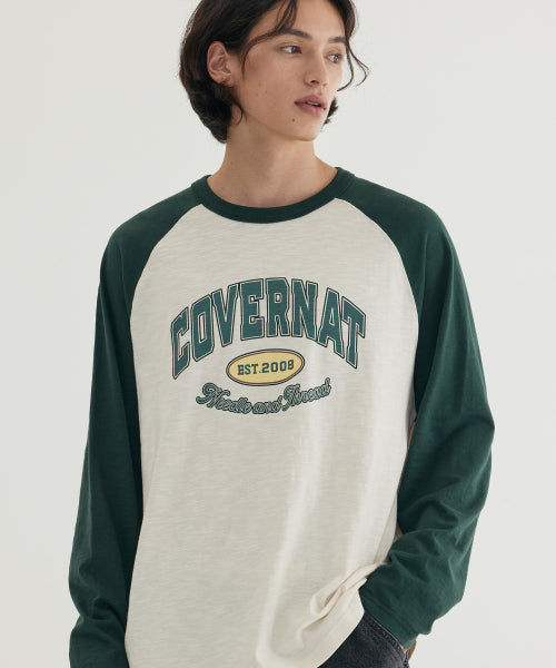 RAGLAN ARCH LOGO LONG SLEEVE