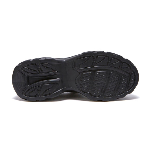 Romita Suede Platform Velcro Merrizane Black FLOTFA3W52