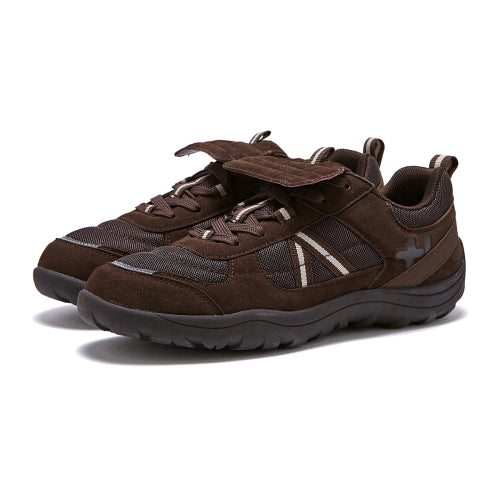 Flap Suede Sneakers Cocoa Mob Brown FLOTFA3W45