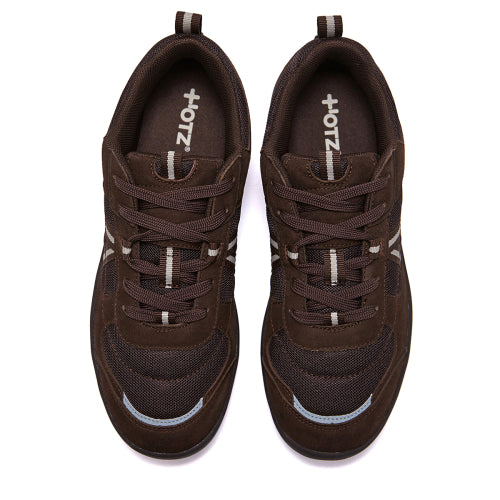 Flap Suede Sneakers Cocoa Mob Brown FLOTFA3W45