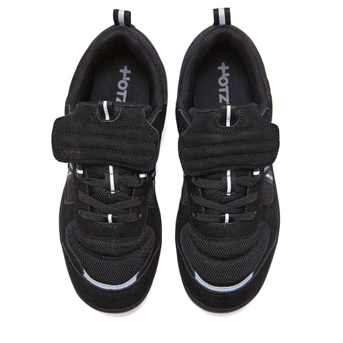 Flap Suede Sneakers Black FLOTFA3W44