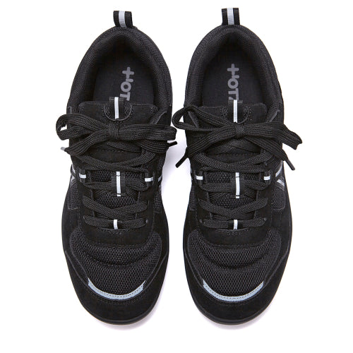 Flap Suede Sneakers Black FLOTFA3W44