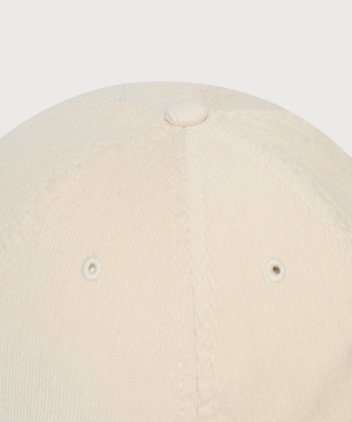 COZY FIT C LOGO APPLIQUE CORDUROY BALL CAP