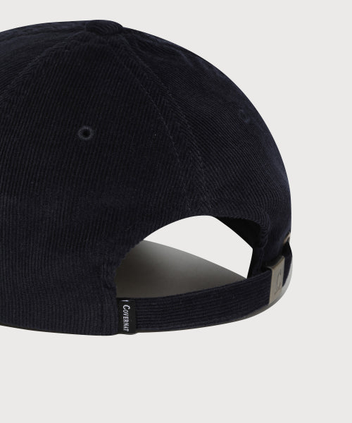 COZY FIT C LOGO APPLIQUE CORDUROY BALL CAP