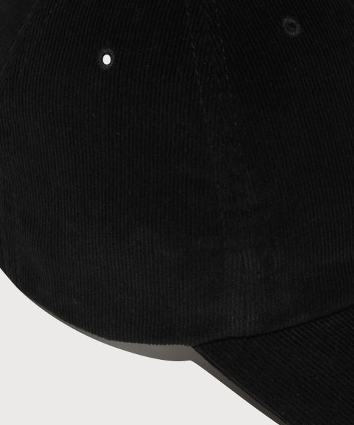 COZY FIT C LOGO APPLIQUE CORDUROY BALL CAP