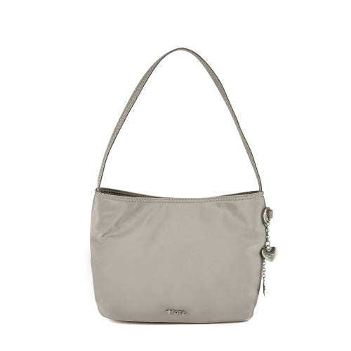 Nylon Shoulder Bag Gray FLOTFA3B06
