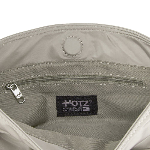 Nylon Shoulder Bag Gray FLOTFA3B06