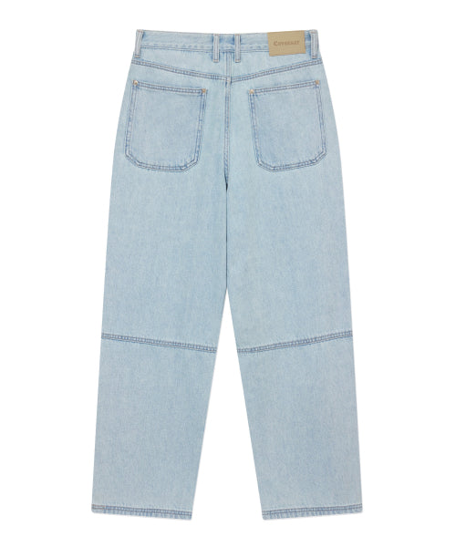 SEMI-WIDE FIT DENIM WORK PANTS