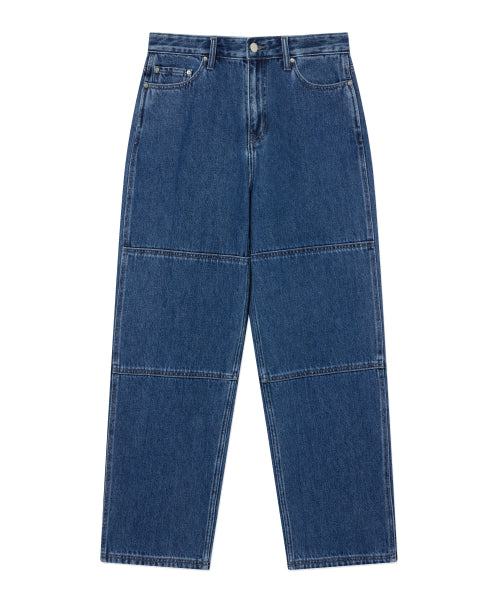 SEMI-WIDE FIT DENIM WORK PANTS