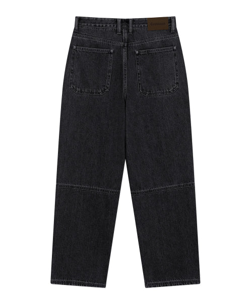 SEMI-WIDE FIT DENIM WORK PANTS
