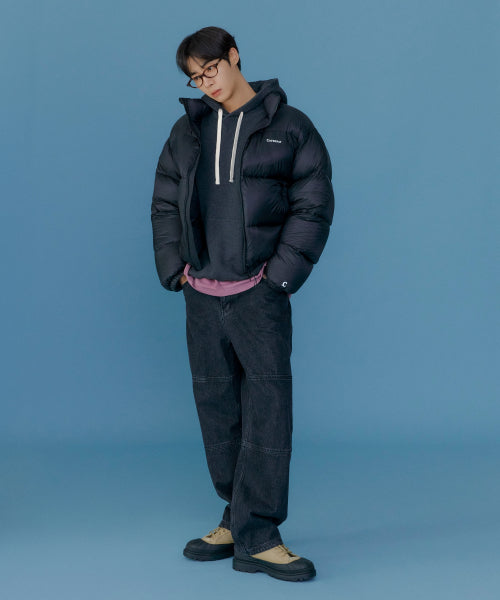 SEMI-WIDE FIT DENIM WORK PANTS